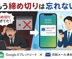 タスク期日をGASで自動メール通知します もう締め切り忘れない！毎朝自動でリマインド