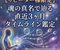 リピーター様限定！魂の周波数から直近３ヶ月を視ます イメージ1