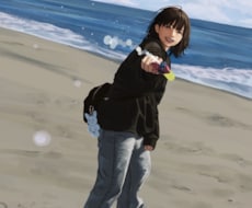可愛くてエモーショナルな女の子のイラストを描きます イメージ1
