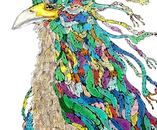 お好きなモチーフの手描きイラストを制作いたします CDジャケットや、チラシや挿絵、プレゼントにも！