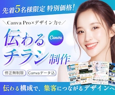 納得の1枚を！【修正無制限】高品質チラシ制作します 高品質なチラシ・フライヤーを。集客に繋がるデザイン制作！