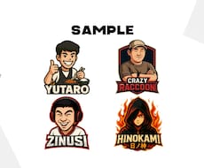 カッコいい！キャラクター ロゴを作成します イメージ1