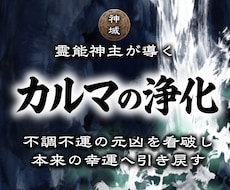 あなたを縛り続けるカルマと宿業の元凶を看破します イメージ1