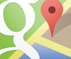 住所データをグーグルマップに一斉に表示します