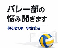 バレーボールの動きを動画でアドバイスします イメージ1