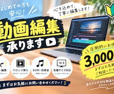 YouTube動画を丁寧に編集します イメージ1