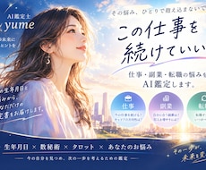 仕事・転職・副業の悩みを鑑定します イメージ1