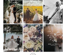 海外センスのお洒落なウェルカムボードお作りします 【ナチュラルWedding】結婚式アイテム_MD1