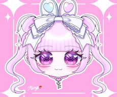 スタンプにも!!顔のみアイコン描きます イメージ1