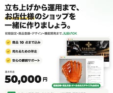 Shopifyパートナーの開発会社がEC構築します イメージ1