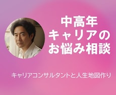 中高年のキャリアのお悩み　相談を受け付けます イメージ1