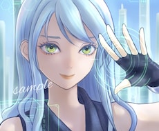 華やかで透明感ある人物イラスト描きます イメージ1