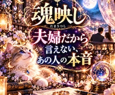 魂映し｜夫婦だから言えない、あの人の本音ます イメージ1