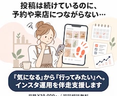 カフェ・サロンのインスタ運用を伴走支援します イメージ1