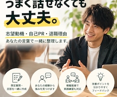 転職面接の想定質問・回答を一緒に考えます イメージ1