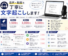 初心者歓迎   音声・動画を丁寧に文字起こしします イメージ1