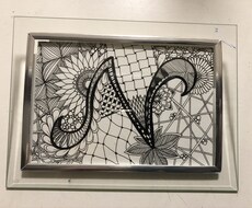 プレゼントやネームプレート等ゼンタングル 描きます イメージ1