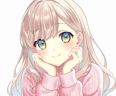 可愛いアニメ風アイコン  透明感たっぷり絵描きます イメージ1
