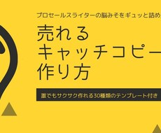 バカ売れキャッチコピーの作り方教えます なぜたった2行のコトバを加えるだけで売上がアップするのか？
