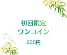 初回限定ワンコインで占います イメージ1