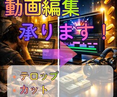 SNSの動画編集をします イメージ1