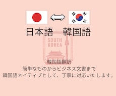 自然・迅速　　日韓・韓日ビジネス翻訳します 日本語⇄韓国語 翻訳｜ビジネス対応可能
