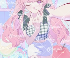 歌みた・アイコンなど用途自由なイラスト描きます ラフ提案・修正無制限◎丁寧なヒアリングを心掛けています！