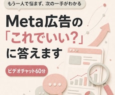 Meta広告の「これでいい？」に答えます 今の不安を整理し、次に確認することがわかります