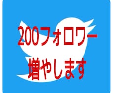 あなたのTwitterフォロワー増やします ★あなたのフォロワー200人増やします★