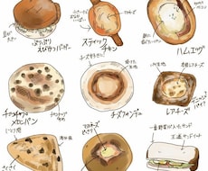 手描き風で温かみのある飲食店メニュー表を制作します イメージ1
