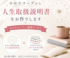 あなたのホロスコープを作り、今必要な本を選書します イメージ1
