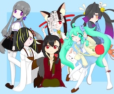 TRPG用立ち絵/コテキャシート作成します イメージ1