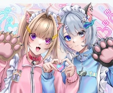 リッチな塗りのキャラクターイラスト制作します イメージ1