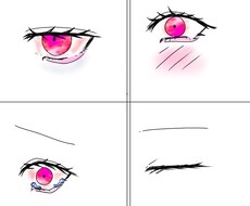 目を描くことが苦手な人を目だけ描いて助けます イメージ1