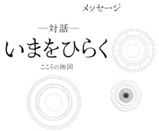 いまをひらく─こころの地図─メッセージで対話します イメージ1