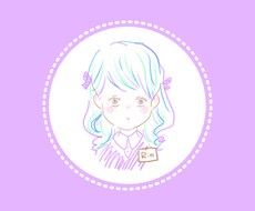 ゆるふわなオリジナルアイコン3色で描きます イメージ1