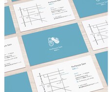 おしゃれで可愛い！ワクワクする名刺作ります ロゴ＋イラストであなたの魅力を引き出すデザインをご提案。