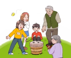 商用可！なごやか挿絵・イラスト（背景付き）描きます イメージ1