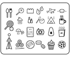 ピクトグラム作ります Web素材などで使えるオリジナルピクトグラム作ります。
