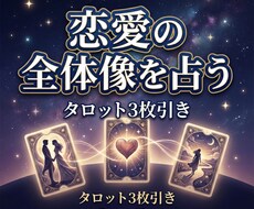 3恋愛の現状・相手の気持ち・今後の流れを占います イメージ1