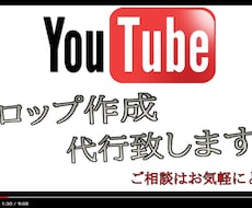 動画編集テロップ入れ代行致します イメージ1
