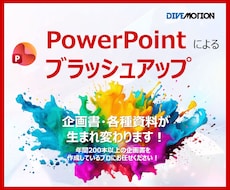 02.パワーポイントにてブラッシュアップいたします デザイン性と機能性を高め、説得力のあるパワーポイント資料作成