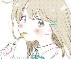アイコン描きます ゆるふわかわいい系アイコン描きます