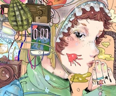 貴方の素敵な依頼を世界観で描きます 色彩感覚を用いて世界観の強いイラストを描きます。