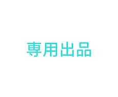 専用出品になります こちらは特定の方の専用出品になります。