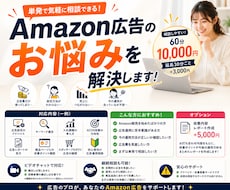 Amazonの広告費、ちゃんと売上に変えます Amazon現役コンサルがその広告費、無駄にさせません。