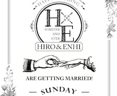 大切な結婚式の招待状を作成します 一生に一度だから特別でありたい！あなただけのオリジナル招待状