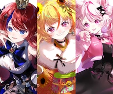 平均10日納品！キャラメイン一枚絵、立ち絵描きます 企業実績有、躍動感のある魅力的なイラストが得意です！
