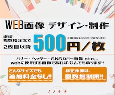 コスパ良！高品質！　バナー画像制作します イメージ1