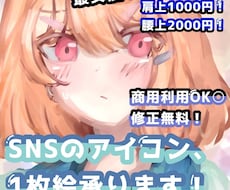 SNSのアイコン、一枚絵、お描きします イメージ1